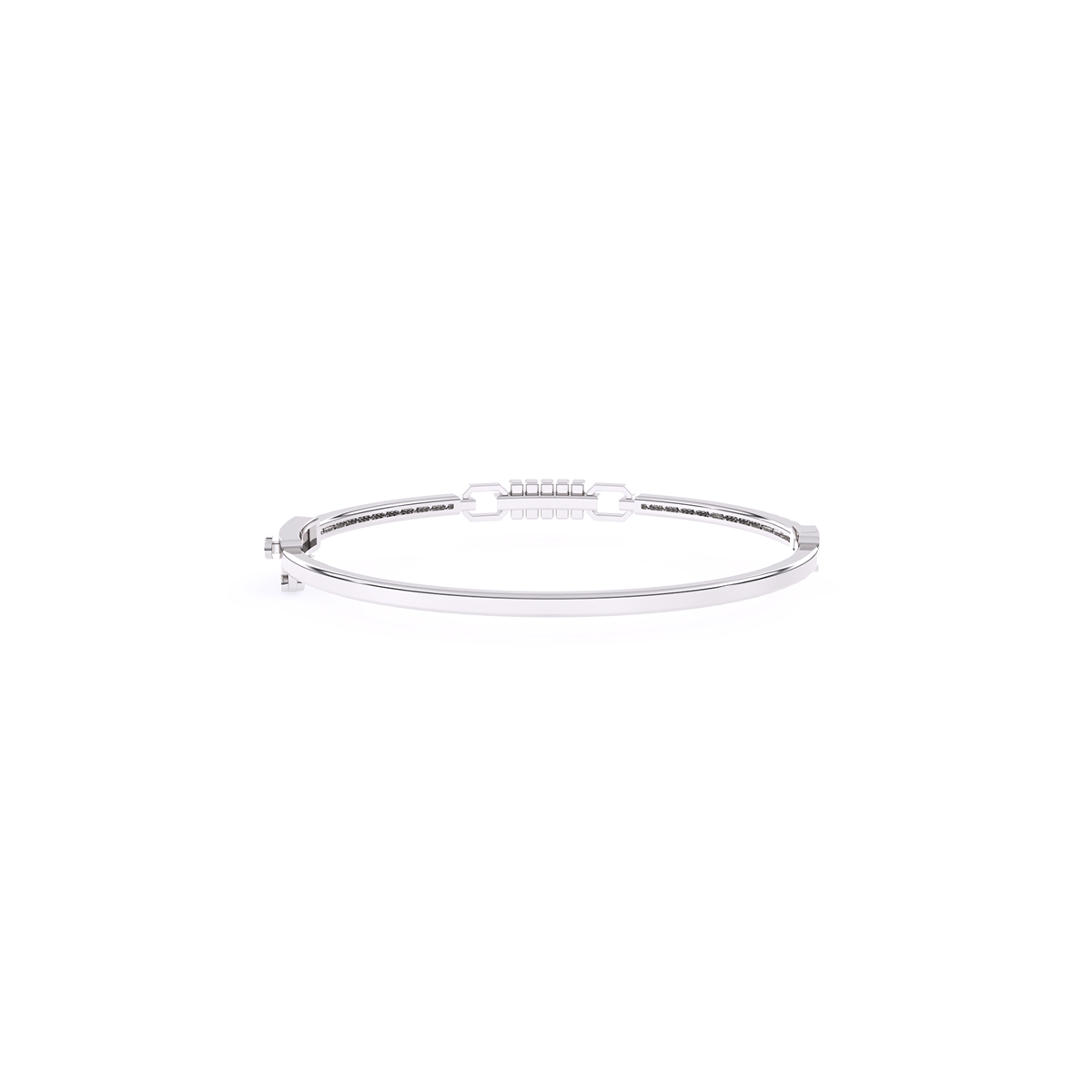 Amazing Half Eternity Diamond Bracelet